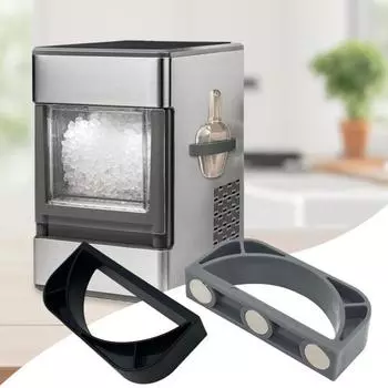 Магнитный держатель для совка для льда, подставка для льдогенератора Opal 1.0 и 2.0, сменный кронштейн для ложки для льдогенератора для домашней кухни 1pc серый