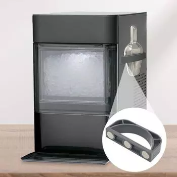 Магнитный держатель для совка для льда, подставка для льдогенератора Opal 1.0 и 2.0, сменный кронштейн для ложки для льдогенератора для домашней кухни 1pc чёрный