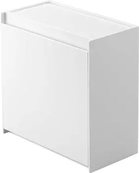 Магнитный держатель для стиков быстрого приготовления Yamazaki Jitsugyo, белая башня. Рядом с чаем можно использовать, как и 5768. Приблизительно.. Ш17XГ8.7~15XВ17.2см