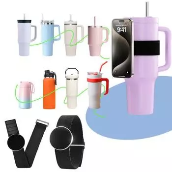 Магнитный держатель для телефона с прочным магнитным захватом для Magsafe, регулируемый бандаж, спортивные фитнес-бутылки S A