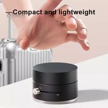 Магнитный держатель для телефона с вакуумной присоской, вращающийся на 360 градусов, универсальный, портативный, складной, для путешествий, без помощи рук чёрный