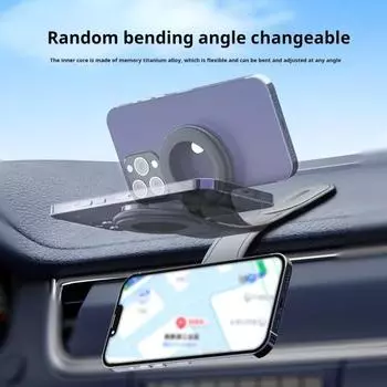 Магнитный держатель для телефона в машину Сильные магниты Вращение на 360 градусов Автомобильный кронштейн для одной руки