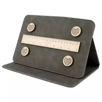 Магнитный держатель схем для вязания, держатель схем для вязания, органайзер для вязания, держатель схем для вышивки крестом, магнитная доска, держатель схем для вязания крючком фиолетовый