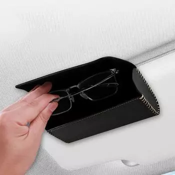 Магнитный держатель солнцезащитных очков для козырька, держатель для автомобильных солнцезащитных очков, магнитный зажим для очков и билетов, футляр для очков для козырька, многофункциональный серый