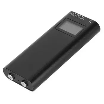 Магнитный диктофон с интеллектуальным HD шумоподавлением MP3 цифровой диктофон с голосовым управлением для 8GB