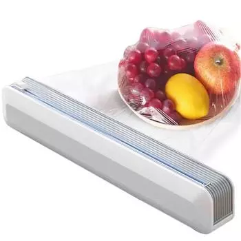 Магнитный диспенсер для резки пищевой пленки, регулируемый настенный разделитель для пищевой пленки с сильным всасыванием