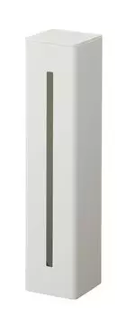 Магнитный диспенсер для стаканов Yamazaki Jitsugyo Water Server Side, белый xx H40см, держатель для бумажных стаканов, подставка для стаканов, простая установка, 5595, прибл.. В9.5 Д9.4 белый