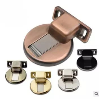 Магнитный дверной держатель, невидимый дверной упор, настенный, напольный, предохранительная защелка, нержавеющая сталь, присоска для двери, принадлежности для спальни A