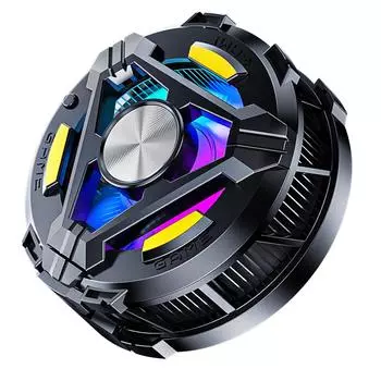 Магнитный и задний зажим для мобильного телефона с RGB-подсветкой 25 Вт для игрового охладителя PUBG, мобильный игровой вентилятор для смартфонов и планшетов