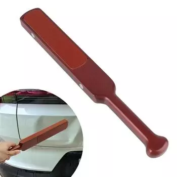 Магнитный инструмент для ремонта вмятин HammerBody Wood Paintless Dent Removal Hammer PDR Tool 1 шт. Ручка Удобные автомобильные аксессуары коричневый