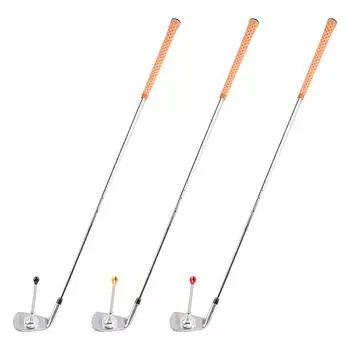 Магнитный инструмент для выравнивания клюшек для гольфа, стержень для направления клюшек, помощь в визуализации удара клюшки для гольфа, тренировочный инструмент для практики гольфа красный