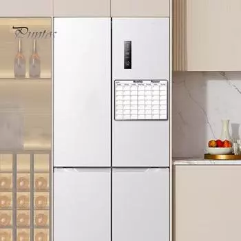 Магнитный календарь на холодильник, стираемый сухим способом, многоразовый ежемесячный планировщик, белая доска, магнит на холодильник, домашний офис, еженедельное расписание, доска для планирования S