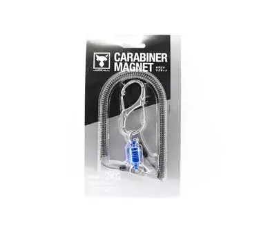 Магнитный карабин Jackall 3 кг, держащий Power синий (6865)