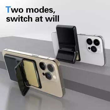 Магнитный кошелек с 3 держателями карт, безопасный телефонный кошелек для iPhone 15 Pro Max /14/13/12 Series для MagSafe Wallet Hard Shell Wallet темно-синий