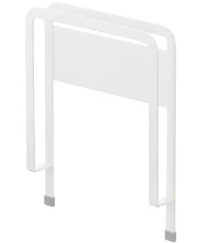 Магнитный коврик для ванной из диатомита Yamazaki Jitsugyo, подставка, белый, Ш24 x Г4 x В30 см, пластина рядом со стиральной машиной, место для хранения диатомита 3909 белый