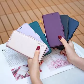 Магнитный кожаный чехол для Samsung Galaxy A16 A06 A55 A35 A15 A05 S25 S24 S23 S22 S21 S20 Ultra Holster Flip Cover Wallet Phone Bags для Samsung Samsung S25 Ultra чёрный