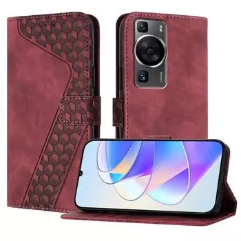 Магнитный кожаный чехол-кошелек с откидной крышкой для Huawei P20 P30 P40 P50 Mate P60 Enjoy 20 SE 50 4G Pro Plus Art Lite, противоударный чехол P20 чёрный