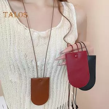 Магнитный кожаный держатель для очков с ремешком, зажим для шляпы для путешествий, сверхлегкая вешалка для солнцезащитных очков, магнитный зажим для ключей, головные уборы B чёрный