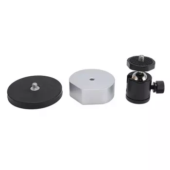 Магнитный кронштейн для крепления спутниковой антенны на крышу автомобиля, алюминиевый сплав, регулируемый угол наклона спутниковой антенны для автомобилей серебряный