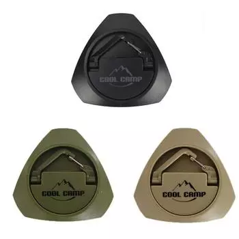 Магнитный крючок для навеса палатки, крючок для подвешивания лампы для кемпинга, палатки, барбекю, рыбалки чёрный