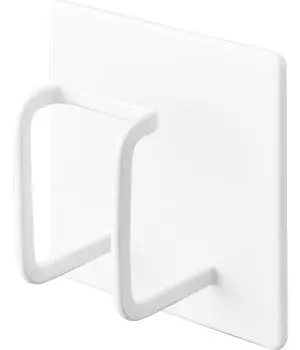 Магнитный крючок для шланга для душа Yamazaki Jitsugyo, белый, Ш7,5 x Г3,8 x В7,5 см, душевой шланг, не касается пола, магнитный крючок для шланга