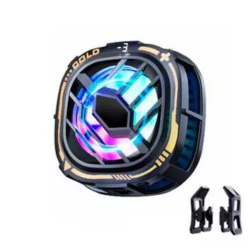 Магнитный кулер для телефона X76, быстрое охлаждение, кулер для телефона, портативный полупроводниковый радиатор для телефона, более тихий охлаждающий вентилятор