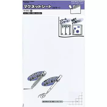 Магнитный лист KOKUYO 300 x 200 мм Белый Mac-301W