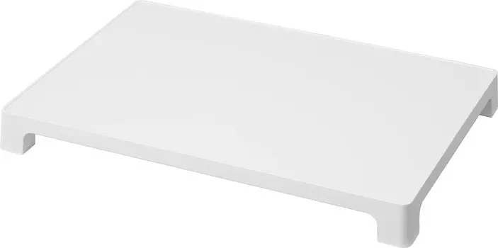 Магнитный лоток для доставки Yamazaki Jitsugyo 6115, белая пластина, башенный лоток для доставки с этикеткой для сообщения о доставке 6115, прибл.. Ш42.2XГ30XВ4.2см (Верхний размер белый