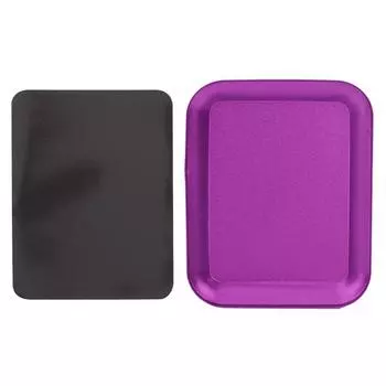 Магнитный лоток для мелких деталей, гайки для хранения винтов, болты (фиолетовый)