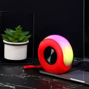 Магнитный мини Bluetooth-динамик с RGB-подсветкой Портативный сабвуфер Беспроводная звуковая колонка Мужчины Женщины