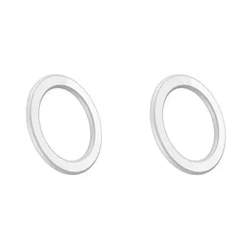 Магнитный настенный держатель для мобильного телефона, ультратонкая автомобильная подставка для iPhone (белый)