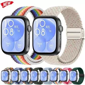 Магнитный нейлоновый ремешок с регулируемой пряжкой для ремешка Apple Watch Ultra2 49 мм 45 мм 44 мм 41 мм 40 мм 38 мм, ремешок для ремешка Apple Watch iWatch 9 8 7 6 5 4 3 2 SE 38mm 40mm 41mm