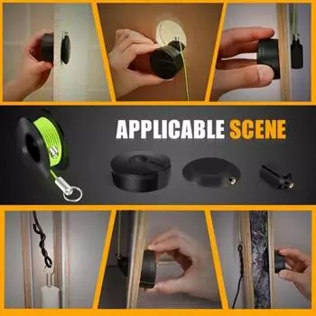 Магнитный нитевдеватель с защелкивающейся проволокой, устройство для перемещения направляющего троса