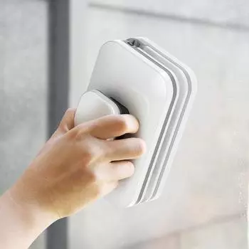 Магнитный очиститель лобового стекла Эргономичная конструкция рукоятки Функция предотвращения защемления Двусторонний очиститель A