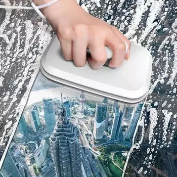 Магнитный очиститель окон, двухсторонняя магнитная щетка для мытья окон, бытовые чистящие средства