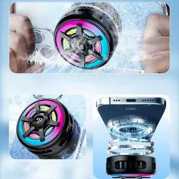 Магнитный охладитель для мобильного телефона, мощный радиатор для мобильного телефона, универсальный полупроводниковый радиатор для планшета, игровой охладитель для iPad