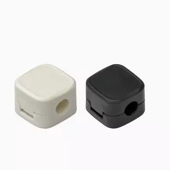 Магнитный органайзер для кабелей, настольный, настенный, устройство для хранения и фиксации кабелей для передачи данных и зарядных кабелей мобильного телефона, крючок для вилок 1pc белый