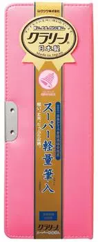 Магнитный пенал Kutsuwa Clarino CX030 1 дверца пастельно-розовый