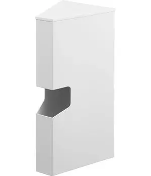 Магнитный пластиковый чехол Yamazaki Jitsugyo, белый, W9 xx, башня, плавающий чехол для хранения, полиэтиленовый пакет для хранения, чехол для готовки, 1616, диаметр 10,5, высота 22,6 см