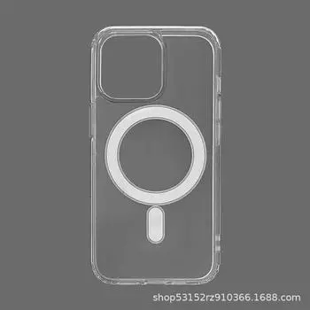 Магнитный прозрачный чехол MagSafe для Apple iPhone 13/14/15/Pro Max Apple 15promax
