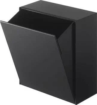 Магнитный пылесборник и чехол для хранения Yamazaki Jitsugyo 5432, черный, приблизительно. W17XD8.7~16XH20cm башенный откидной контейнер для хранения мелких предметов