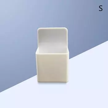 Магнитный ящик для хранения ярких цветов, пластиковый держатель для маркера для доски, контейнер для холодильника, органайзер для домашнего офиса, школьные принадлежности 5.2*5.8*3cm белый