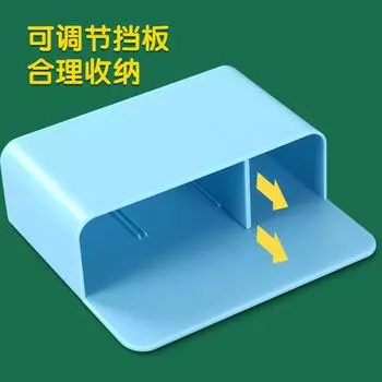 Магнитный ящик для хранения ярких цветов, пластиковый держатель для маркера для доски, контейнер для холодильника, органайзер для домашнего офиса, школьные принадлежности