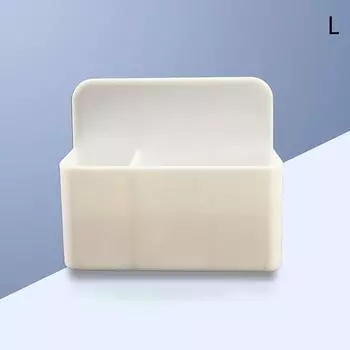 Магнитный ящик для хранения ярких цветов, пластиковый держатель для маркера для доски, контейнер для холодильника, органайзер для домашнего офиса, школьные принадлежности 5.2*5.8*3cm белый