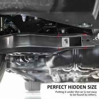 Магнитный ящик для ключей, прочные черные пластиковые чехлы для ключей с сильными магнитами, скрытый держатель для ключей, безопасный аварийный ящик для ключей, антикоррозийный держатель для ключей