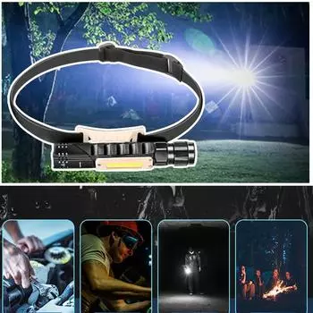 Магнитный рабочий фонарь 800 мАч портативный рабочий фонарь для освещения рабочего места магазина водонепроницаемый механический фонарь с магнитной головкой фонарик GERMANY