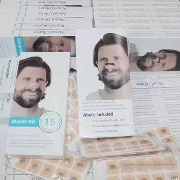 Магнитный расширитель носового дыхания и полоски для облегчения заложенности носа Cross-border Bestseller