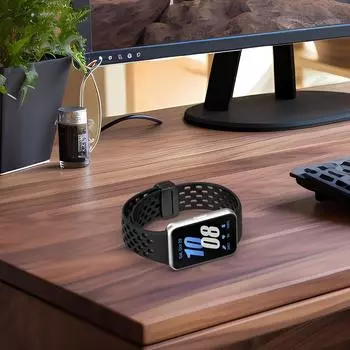 Магнитный ремешок для часов, дышащий и удобный, сменный ремешок для часов, водонепроницаемый, магнитный ремешок для часов, подходит для fit 3 розовый