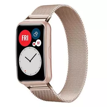 Магнитный ремешок для часов Huawei, ремешок, аксессуары, петля для ремня, металлический браслет из нержавеющей стали, браслет для часов Huawei, подходящий ремешок чёрный