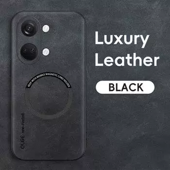 Магнитный ретро кожаный мягкий чехол для OnePlus Nord 3 Nord3 5G чехол для телефона с беспроводной зарядкой For OnePlus Nord 3 коричневый